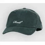 Single Script Kapa s šiltom dark green ribcord