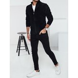 DStreet Sweter męski rozpinany czarny | Shoptok.si