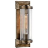 Quintiesse QN-PEARSON-M-BU - Spoljašnja zidna svetiljka PEARSON M 1xE27/60W/230V IP44 bronza | Eponuda.com