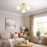  plafonski luster pafos 3xE27/15W/230V zlatni | Eponuda.com