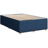 vidaXL Krevet s oprugama i madracem plavi 120 x 190 cm od tkanine | shoptok.hr
