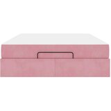  Konstrukcija postelje Drugo Roza 160 x 200 cm Žamet | Shoptok.si