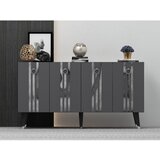 Woody Fashion Isil - Anthracite, Silver AnthraciteSilver Console | ePonuda.com