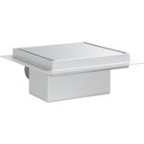  2 u 1 odvod za tuš Srebrno 15 x 15 cm Nehrđajući čelik 304 | Eponuda.com