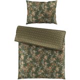 Esposa obojestranska posteljnina 140/200 cm saten zelena | Shoptok.si