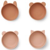 Liewood 4 dijelni set silikonskih zdjelica iggy tuscany rose mix | shoptok.hr