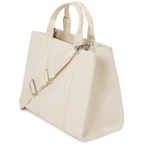 Karl Lagerfeld Nakupovalna torba ' IKON CHOUPETTE PIN SQUARE ' bela | Shoptok.si