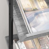  Polica za časopise s policom Siva Sonoma 68 x 40 x 123.5 cm | shoptok.hr