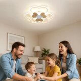 BLMYL LED 50 cm stropna svetilka v obliki rože | Shoptok.si