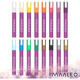 Maaleo akrilni markeri, set od 16 boja, 8 ml | shoptok.hr