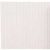 vidaXL dvostrana Vrtna Ograda 90x500 cm Bijela Cijene