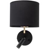  LED fleksibilna svetiljka RICHI 1xE27/15W/230V + LED/3W/230V crna | Eponuda.com