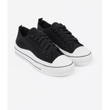 Shelvt Women's Black Sneakers with White Sole | shoptok.hr