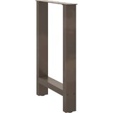  Noge za blagovaonski stol Prirodni čelik 2 kom 50 x (72-73) cm Čelik | shoptok.hr