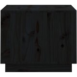  Stolić za kavu crni 120 x 50 x 40,5 cm od masivne borovine | shoptok.hr