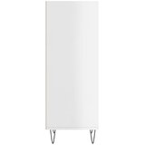  Komoda sjajna bijela 34,5 x 32,5 x 90 cm od konstruiranog drva | Eponuda.com
