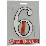 Kućni broj (Visina: 115 mm, Srebrne boje, Aluminij) | shoptok.hr