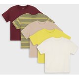 Sinsay Pamučne loose majice kratkih rukava 5 pack | shoptok.hr