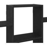  Zidna polica crni hrast 159x18x66 cm inženjerski drvo | shoptok.hr