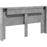  Uzglavlje Betonski sivi 180 x 16,5 x 103,5 cm Konstruirano drvo | shoptok.hr