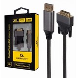 Gembird Kabel DisplayPort na DVI 4K 1.8m, (20443521) | Shoptok.si