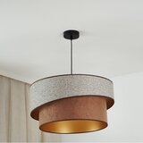  Brilagi - Visilica na sajli VEGAS SHINE 1xE27/15W/230V Ø 50 cm siva/smeđa | Eponuda.com