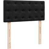 Box spring krevet s madracem crni 80 x 200 cm baršunasti | shoptok.hr