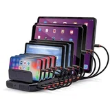 96W 10 Port USB Charging Station