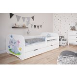 HAPPYKIDS OTROKA POSTELJA DREAMY SLONEK (VE BARV IN DIMENZIJ)-Bela-80x160 Cene