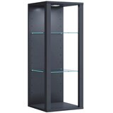 MID.YOU VISEČA VITRINA, antracit | Shoptok.si