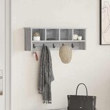  Vješalica za kapute na zidu Zidne Siva Sonoma 75 x 16 x 26 cm | Eponuda.com