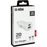 Sbs Car Charger weiss 20W | Shoptok.si