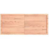 Stolna ploča svjetlosmeđa 140x60x(2-4) cm tretirana hrastovina | shoptok.hr