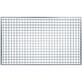  Rešetka Srebrna 100 x 60 x 2 cm Vruće pocinčani čelik | shoptok.hr