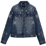 Desigual Prehodna jakna 'by Mr. Christian Lacroix' modra Cene