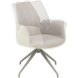 Livetastic NASLANJAČ, kovina, tekstil siva, barve šampanjca | Shoptok.si