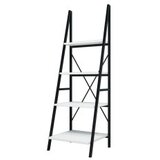 Hanah home polica za knjige passi white black | ePonuda.com