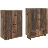  Set ormara 2 pcs Staro drvo 66 x 34,5 x 95 cm Konstruirano drvo | shoptok.hr