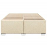  Okvir za krevet bez madraca krem 140 x 190 cm od tkanine | shoptok.hr