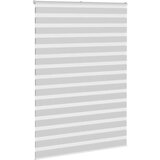 vidaXL Zebra senčilo svetlo sivo 160x200 cm tkanina širina 155,9 cm | Shoptok.si