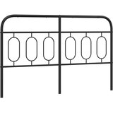  Metalno zamjensko uzglavlje crno 150 cm | shoptok.hr