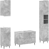  Set kupaonskih ormara od 4 dijela ZWOLLE Betonska siva | shoptok.hr