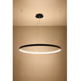 Thoro Črna aluminijasta LED viseča svetilka &amp;oslash; 110 cm RIO &amp;ndash; Slike