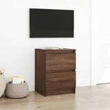 TV ormarić smeđi hrast 40x35x54 cm inženjerski drvo | Eponuda.com