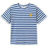 Compania Fantastica Puloverji COMPAÑIA FANTÁSTICA T-Shirt 42017 - Navy Blue/White Bela | Shoptok.si