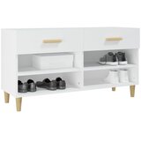 Ormarić za cipele bijeli 102 x 35 x 55 cm od konstruiranog drva | Eponuda.com