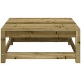 vidaXL Vrtni tabure 70 x 70 x 30 cm od impregnirane borovine | shoptok.hr
