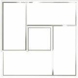  Vrtna saksija Bijelo 80 x 80 x 50 cm Čelična vrata | shoptok.hr