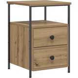  Noćni ormarići 2 kom Artisan hrast 34x35,5x50 cm izrađeno drvo | shoptok.hr