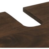  Ormar za sudoper Orah Masivno drvo Metal Srednji Elegantan | shoptok.hr